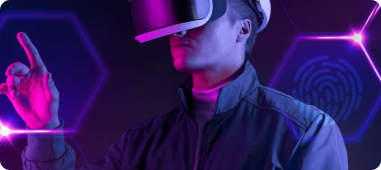 AR and mixed reality service illustration